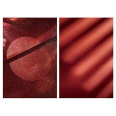 57 x 87 cm, carta da sfondo fotografica con motivo 3D bifacciale (22 Light Magic 3)