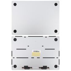 Per MacBook Air 13.6 pollici A3113 2024 EMC8611 Computer Case Bottom Cover (Argento)
