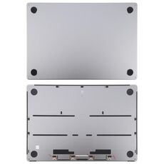Per MacBook Air M3 15 pollici A3114 2024 EMC8612 Computer Case Bottom Cover (Grigio)