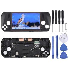 Per Asus ROG Ally X 2024 Ally-RC72LA-NH007W Schermo LCD Digitizer Assemblaggio Completo con Telaio