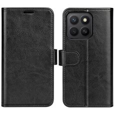 Per Honor X8c 4G R64 Texture Custodia in pelle orizzontale Flip Phone (Nero)
