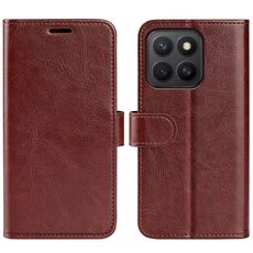 Per Honor X8c 4G R64 Texture Custodia in pelle orizzontale Flip Phone (marrone)