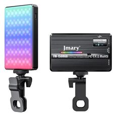 JMARY FM-150RGB per smartphone, laptop, fotocamera, luce video LED RGB portatile per fotografia