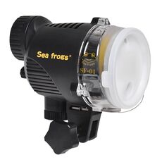Sea Frogs SF-01 Stroboscopio subacqueo 100M/328FT per la fotografia subacquea (nero)