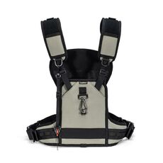 Cwatcun D182 Gilet con tracolla per fotocamera DSLR antistress da esterno, gilet a sgancio rapido