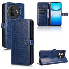 Custodia in pelle con trama a nido d'ape per vivo Y39 5G / Y300i (blu)