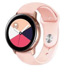 Cinturino per orologio in silicone con fibbia inversa universale Kalebol da 18 mm (oro rosa)