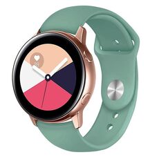 Cinturino per orologio in silicone con fibbia inversa universale Kalebol da 18 mm (verde cactus)
