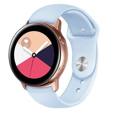 Cinturino per orologio in silicone con fibbia inversa universale Kalebol da 18 mm (lilla)