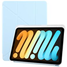 Per iPad mini 6 / mini 2024 ZGA Genre Series Custodia per tablet in pelle con piega a Y con slot per penna (blu)