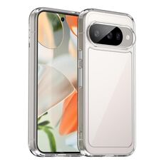 Per Google Pixel 10 Custodia per telefono in TPU ibrida acrilica serie colorata (trasparente)