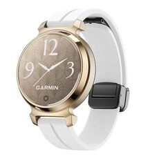 Per Garmin Lily 2 14mm Kalebol Cinturino in silicone con fibbia magnetica (bianco)