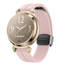 Per Garmin Lily 2 14mm Kalebol Cinturino in silicone con fibbia magnetica (rosa)