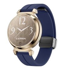 Per Garmin Lily 2 14mm Kalebol Cinturino in silicone con fibbia magnetica (blu notte)