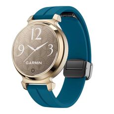 Per Garmin Lily 2 14mm Kalebol Cinturino in silicone con fibbia magnetica (Rock Blue)