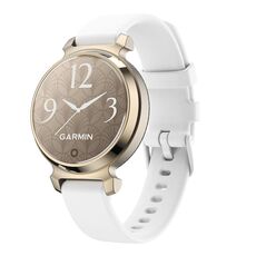 Per Garmin Lily 2 14mm Kalebol Pin Buckle Cinturino in silicone (bianco)