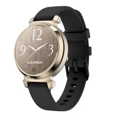 Per Garmin Lily 2 14mm Kalebol Pin Buckle Cinturino in silicone (nero)