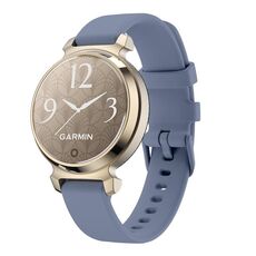 Per Garmin Lily 2 14mm Kalebol Pin Buckle Cinturino in silicone (blu grigio)