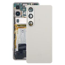 Per Sony Xperia 1 VI Cover posteriore batteria originale con copriobiettivo fotocamera
