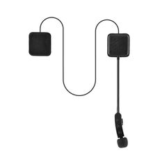 TW2S IPX5 Impermeabile Auricolare Bluetooth per Casco con Riduzione del Rumore (Nero)