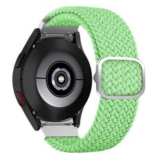 Per Samsung Galaxy Watch 7/6/5/4 Kalebol Eight Buckle Nylon Braided Watch Band (Pistacchio)