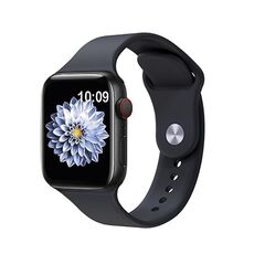 Per Apple Watch 46mm / 49mm / 45mm / 44mm Kalebol Reverse Buckle Cinturino in silicone (nero)