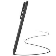 Stilo capacitivo universale con clip per penna (nero)