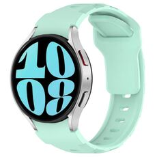 Per Samsung Galaxy Watch 5 Pro / 6 / 7 Kalebol Armor Cinturino in silicone (verde acqua)