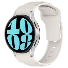 Per Samsung Galaxy Watch 5 Pro / 6 / 7 Kalebol Armor Cinturino in silicone (Starlight)