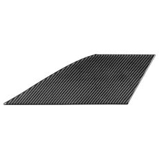 Adesivo per bocchetta di sfiato anteriore per Chevrolet Corvette C8 con guida a destra (nero)