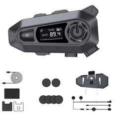 A1 IP67 Impermeabile Casco Moto Auricolare Bluetooth Riduzione Rumore, Specifiche: Microfoni Morbidi e Duri