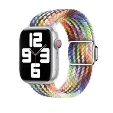 Per Apple Watch 46mm / 49mm / 45mm / 44mm Kalebol Nylon Loop Cinturino con fibbia magnetica (colorato)