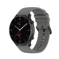 Cinturino per orologio in silicone Kalebol Round Tail da 22 mm (grigio scuro)