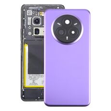 Per Realme 14 Pro+ Cover posteriore batteria originale con copriobiettivo fotocamera (viola)