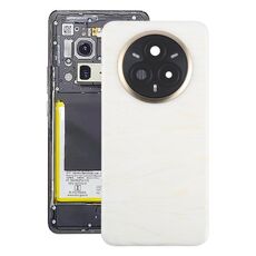 Per Realme 14 Pro+ Cover posteriore batteria originale con copriobiettivo fotocamera (bianco)