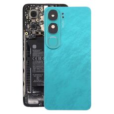 Per vivo V40 Lite 5G IDN versione originale cover posteriore della batteria con cover dell'obiettivo della fotocamera (verde)