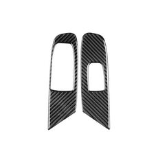 Adesivo per pannello di sollevamento porta guida a sinistra per Chevrolet Corvette C8 (nero)