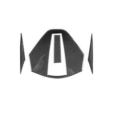 Per Chevrolet Corvette C8 4 pezzi/set adesivo telecamera posteriore sul tetto (nero)