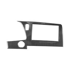 Adesivo per cornice dello schermo di controllo centrale per Chevrolet Corvette C8 con guida a sinistra (nero)