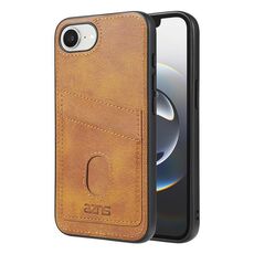 Per iPhone 16e AZNS K1 Series Card Slot Business Phone Case (giallo)