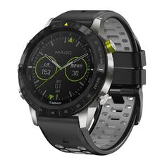 Per Garmin Fenix ​​7 22mm Kalebol Three Rows Hole Two Color Silicone Watch Band (Nero Grigio)
