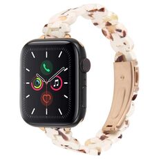 Per Apple Watch 42mm / 41mm / 40mm / 38mm Cinturino ovale in resina (Nougat)