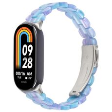 Per Xiaomi Smart Band 9/8 Cinturino in resina ovale (blu fantasma)
