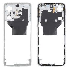 Per Xiaomi Redmi Note 13R Cornice centrale originale (argento)