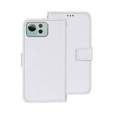 Per Asus Zenfone 12 Ultra idewei Crazy Horse Texture Custodia in pelle per telefono (bianco)