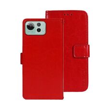 Per Asus Zenfone 12 Ultra idewei Crazy Horse Texture Custodia in pelle per telefono (rosso)