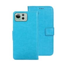 Per Asus Zenfone 12 Ultra idewei Crazy Horse Texture Custodia in pelle per telefono (blu cielo)