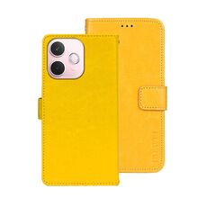 Per OPPO A5 Pro 5G Global idewei Crazy Horse Texture Custodia in pelle per telefono (giallo)