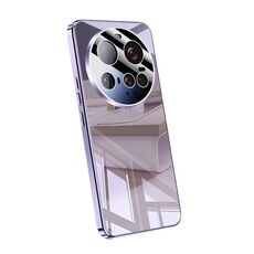 Per Xiaomi 15 Ultra Custodia antiurto con airbag a copertura totale e cristalli di ghiaccio galvanizzati (viola)