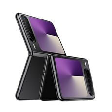 HUAWEI Pura X, 12 GB + 256 GB, identificazione dell'impronta digitale laterale, 6,3 pollici + 3,5 pollici HarmonyOS 5.0.1 Octa Core, NFC, OTG, non supporta Google Play (nero)